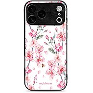 Mobiwear Glossy Apple iPhone 17 Pro Max virágok fényes tok - Védőtok