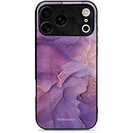 Mobiwear Glossy Glossy for Apple iPhone 17 Pro Max - Purple Marble - Protective Case