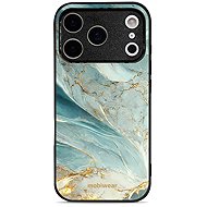 Mobiwear Glossy Glossy for Apple iPhone 17 Pro - Greenish Marble - Protective Case