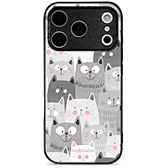 Mobiwear Glossy Glossy for Apple iPhone 17 Pro - Cats - Protective Case