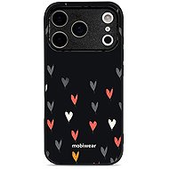 Mobiwear Glossy Glossy for Apple iPhone 17 Pro - Hearts - Protective Case