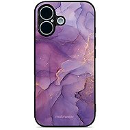 Mobiwear Glossy Glossy for Apple iPhone 17 - Purple Marble - Protective Case