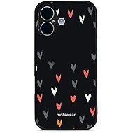 Mobiwear Glossy Glossy for Apple iPhone 17 - Hearts - Protective Case