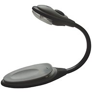 Verk 01682 Practical LED lamp with clip black and grey - Clip On Light