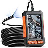 VEVOR Endoscopic Camera with Lights, Dual Lens Borescope, 16.4ft Cable, 4.3" Screen - Inspection Camera