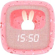 MOB budík a noční světlo růžový - Alarm Clock