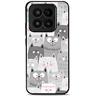 Mobiwear Glossy Glossy for Xiaomi 15 - Cats - Phone Cover