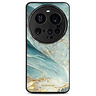 Mobiwear Glossy Glossy for Xiaomi 15 Ultra - Greenish Marble - Phone Cover