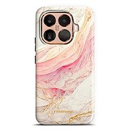 Mobiwear Durable Case for Xiaomi 15T Pro - Elite Pro EP32E Pink Marble - Protective Case