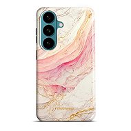 Mobiwear Rugged Case for Samsung Galaxy S26 - Elite Pro EP32E Pink Marble - Protective Case