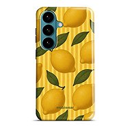 Mobiwear Elite Pro EP81E Rugged Case for Samsung Galaxy S26 - Lemons - Protective Case