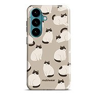 Mobiwear Durable Case for Samsung Galaxy S26 - Elite Pro E160E Cats - Protective Case