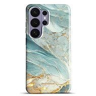 Mobiwear Durable Case for Samsung Galaxy S26 Ultra - Elite Pro EP34E Greenish Marble - Protective Case