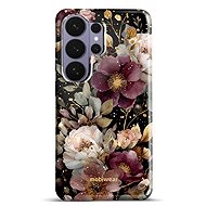 Mobiwear Durable Case for Samsung Galaxy S26 Ultra - Elite Pro E169E Golden Flowers - Protective Case