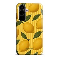 Mobiwear Durable Case for Samsung Galaxy A37 5G - Elite Pro EP81E Lemons - Protective Case
