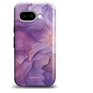 Mobiwear Durable Case for Google Pixel 10a - Elite Pro EP20E Purple Marble - Protective Case