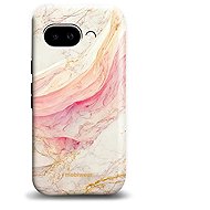 Mobiwear Durable Case for Google Pixel 10a - Elite Pro EP32E Pink Marble - Protective Case