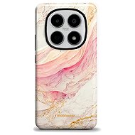 Mobiwear Durable Case for Xiaomi Redmi Note 15 5G - Elite Pro EP32E Pink Marble - Protective Case
