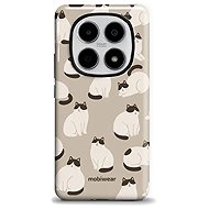 Mobiwear Durable Case for Xiaomi Redmi Note 15 5G - Elite Pro E160E Cats - Protective Case