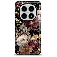 Mobiwear Durable Case for Xiaomi Redmi Note 15 5G - Elite Pro E169E Golden Flowers - Protective Case