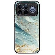 Mobiwear Glossy Case for Poco F8 Ultra - G022G Greenish Marble - Phone Cover