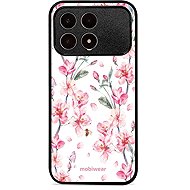 Mobiwear Glossy Case for Poco F8 Pro - G033G Pink Flowers - Phone Cover