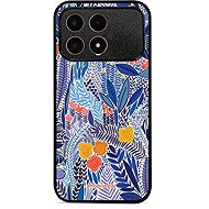 Mobiwear Glossy Case for Poco F8 Pro - G037G Floral - Phone Cover