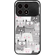 Mobiwear Glossy Case for Poco F8 Pro - G045G Kittens - Phone Cover