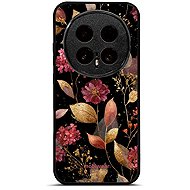 Mobiwear Glossy Case for Honor Magic8 Pro - G171G Golden Leaves - Phone Cover