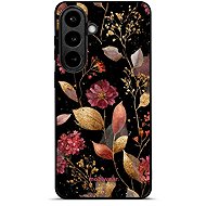 Mobiwear Glossy Case for Samsung Galaxy S26 Plus - G171G Golden Leaves - Phone Cover