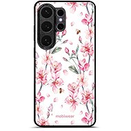 Mobiwear Glossy Case for Samsung Galaxy S26 Ultra - G033G Pink Flowers - Phone Cover