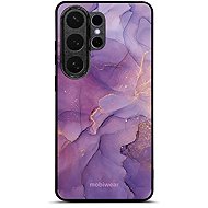 Mobiwear Glossy Case for Samsung Galaxy S26 Ultra - G050G Purple Marble - Phone Cover