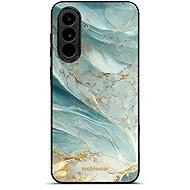 Mobiwear Glossy Case for Samsung Galaxy A37 5G - G022G Greenish Marble - Phone Cover
