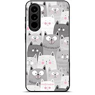 Mobiwear Glossy Case for Samsung Galaxy A37 5G - G045G Cats - Phone Cover