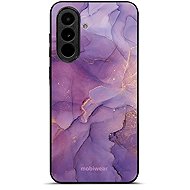Mobiwear Glossy Case for Samsung Galaxy A37 5G - G050G Purple Marble - Phone Cover