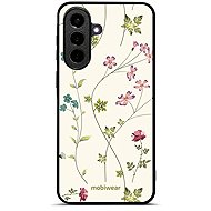 Mobiwear Glossy Samsung Galaxy A57 5G fényes tok - G035G, vékony szárú növények - Telefon tok