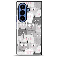 Mobiwear Glossy Case for Samsung Galaxy Z Fold7 - G045G Kittens - Phone Cover