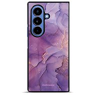 Mobiwear Glossy Case for Samsung Galaxy Z Fold7 - G050G Purple Marble - Phone Cover