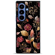 Mobiwear Glossy Case for Samsung Galaxy Z Fold7 - G171G Golden Leaves - Phone Cover
