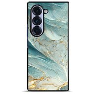 Mobiwear Glossy Case for Samsung Galaxy Z Fold6 - G022G Greenish Marble - Phone Cover