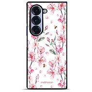 Mobiwear Glossy Case for Samsung Galaxy Z Fold6 - G033G Pink Flowers - Phone Cover