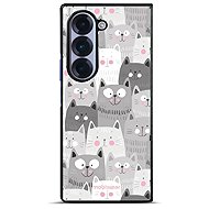 Mobiwear Glossy Case for Samsung Galaxy Z Fold6 - G045G Kittens - Phone Cover