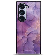 Mobiwear Glossy Case for Samsung Galaxy Z Fold6 - G050G Purple Marble - Phone Cover