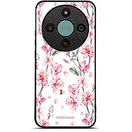 Mobiwear Glossy Case for Honor Magic 8 Lite - G033G Pink Flowers - Phone Cover
