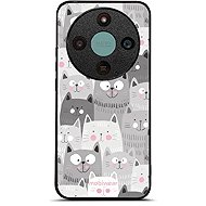 Mobiwear Glossy Case for Honor Magic 8 Lite - G045G Kittens - Phone Cover
