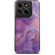 Mobiwear Glossy Case for Motorola Edge 70 Fusion - G050G Purple Marble - Phone Cover