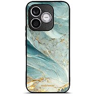 Mobiwear Glossy Case for Honor 600 Lite - G022G Greenish Marble - Phone Cover