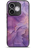 Mobiwear Glossy Case for Honor 600 Lite - G050G Purple Marble - Phone Cover