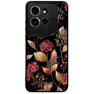 Mobiwear Glossy Case for Motorola Edge 60 Neo - G171G Golden Leaves - Phone Cover