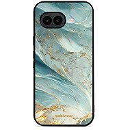 Mobiwear Glossy Case for Google Pixel 10a - G022G Greenish Marble - Phone Cover